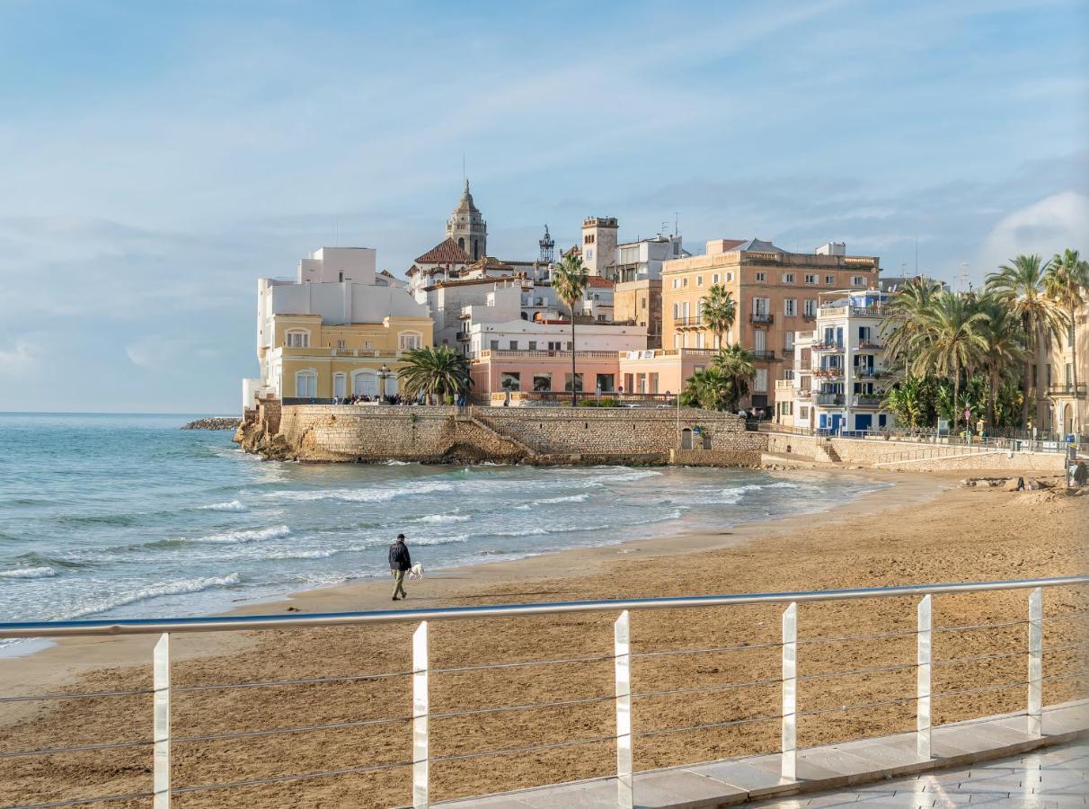Sant Sebastia Moderno Apartamento A 100 Metros De La Playa Sitges Extérieur photo